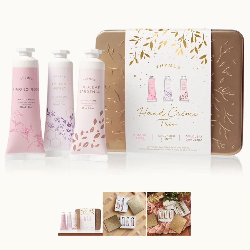Thymes Hand Cream Trio NEW - Picture 2 of 3